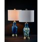 Adesso Grady Table Lamp in Blue (Set of 2), , large