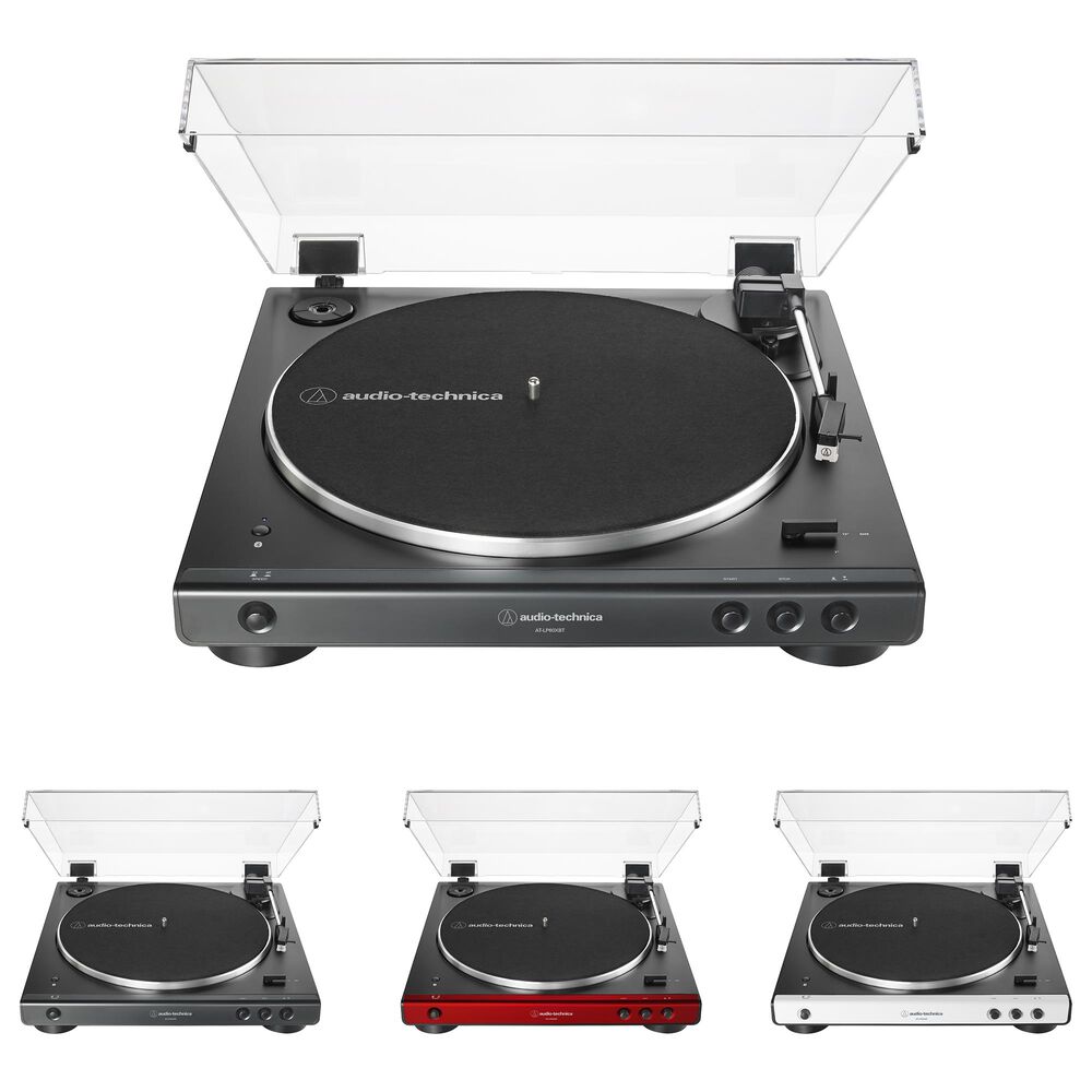 Audio-Technica Fully Automatic Wireless Belt-Drive Turntable in Black, , large