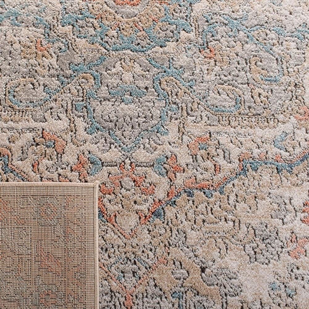 Safavieh Oregon ORE812  6&#39;7&quot; Square Grey and Blue Area Rug, , large