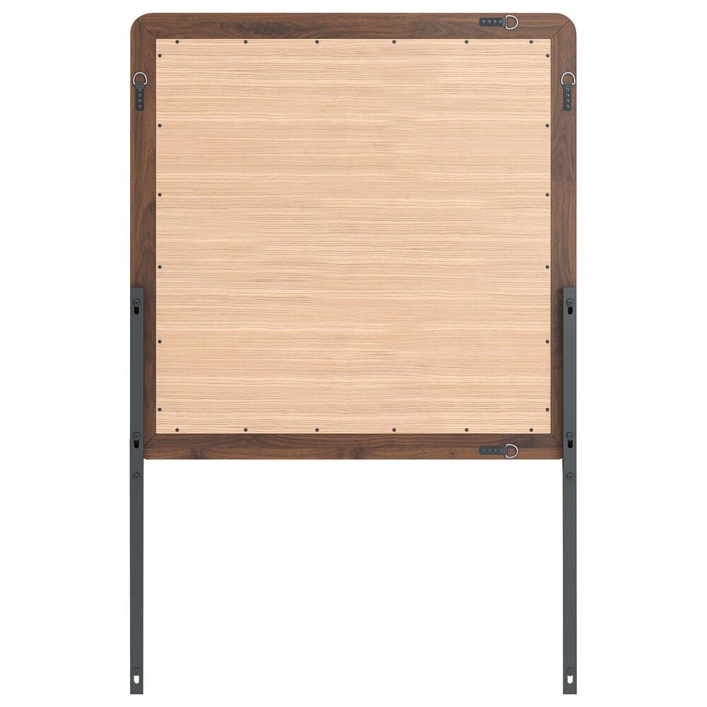 Ashley Fortlorn Bedroom Mirror in Walnut Brown, , large