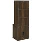 Coaster Westpark 3-Shelf Bookcase with USB and Lockable Drawer in Dark Pine, , large