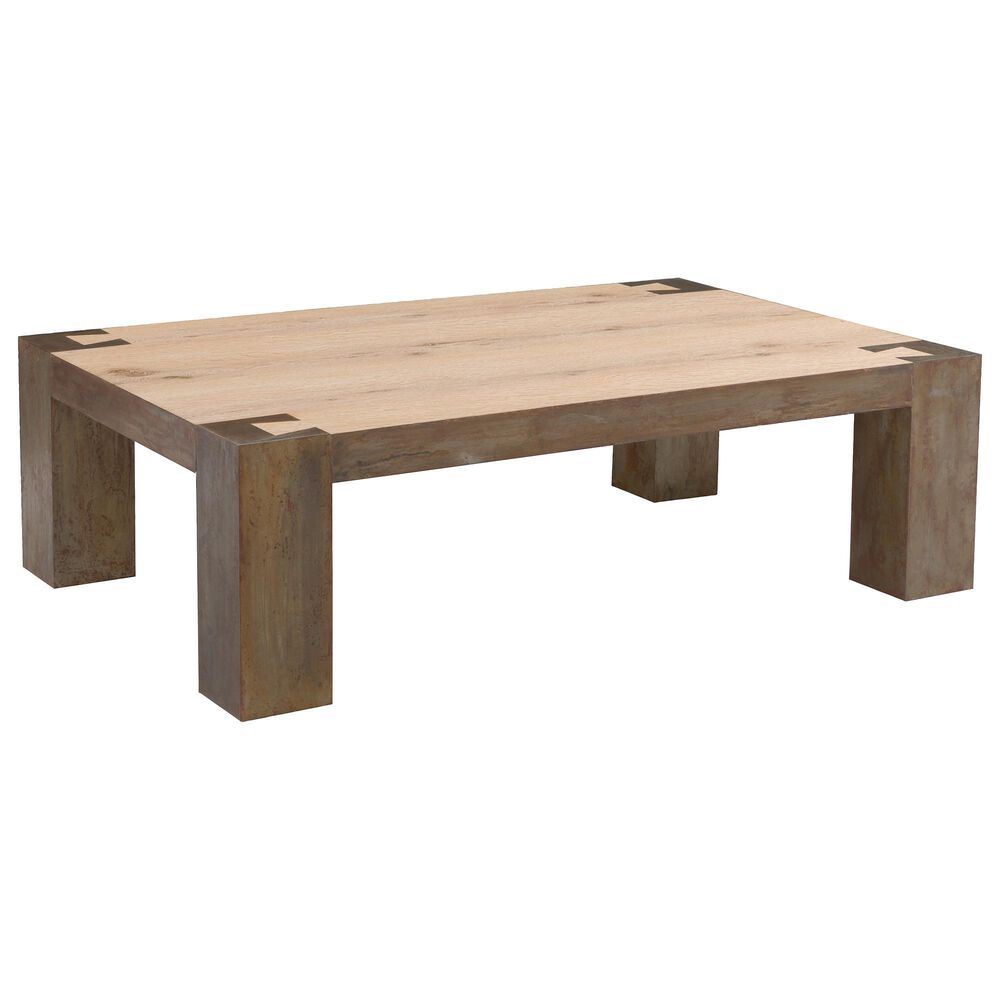 Fairfield Chair Wyatt Rectangular Cocktail Table in Natural, , large