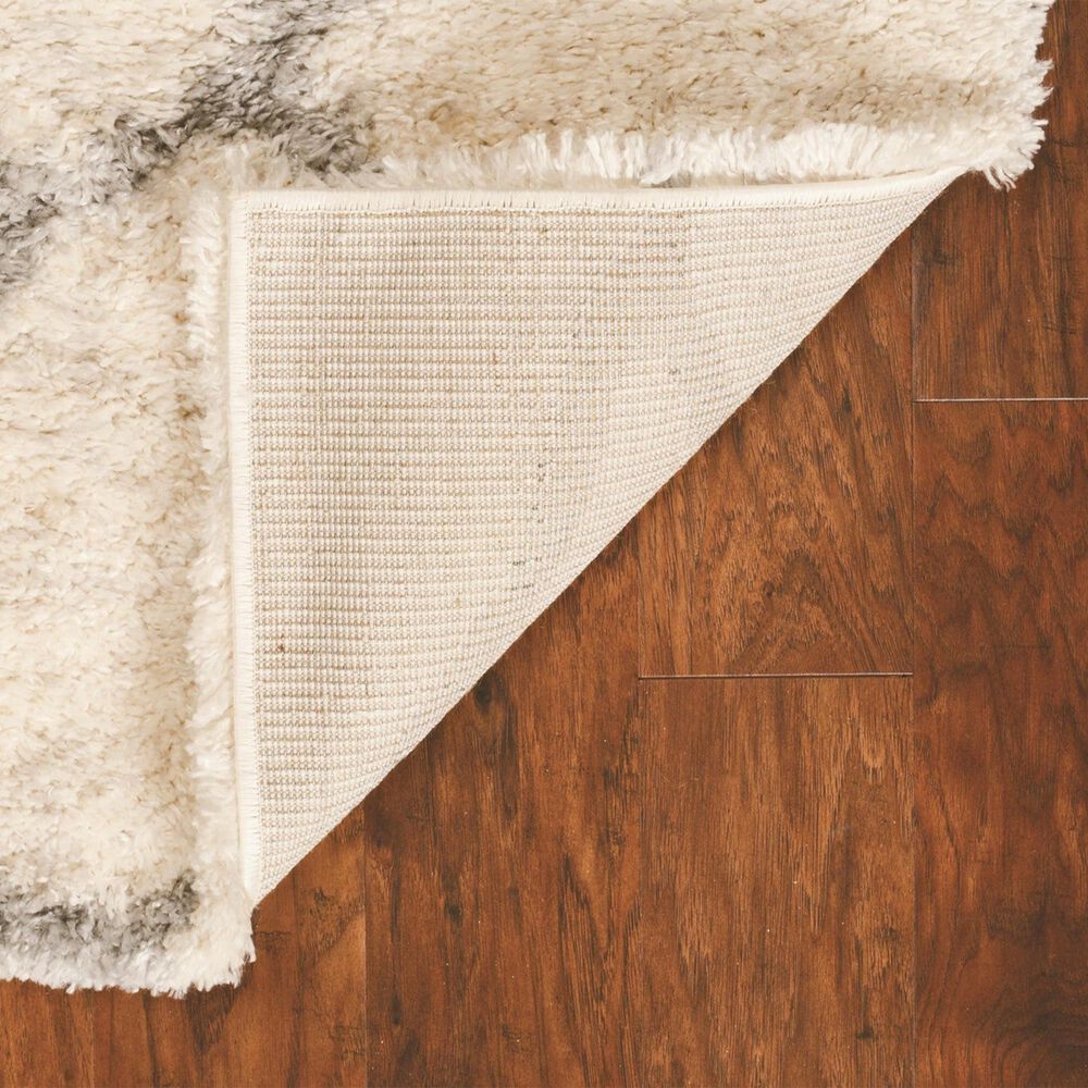 Kas Oriental Rugs Merino London 3&#39;9&quot; x 5&#39;11&quot; Ivory and Grey Area Rug, , large