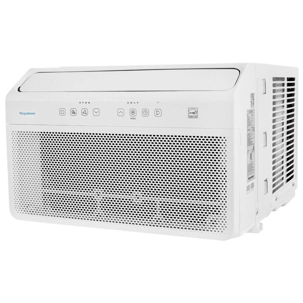 Keystone 10000 BTU Window Mounted Inverter Air Conditioner in White, , large