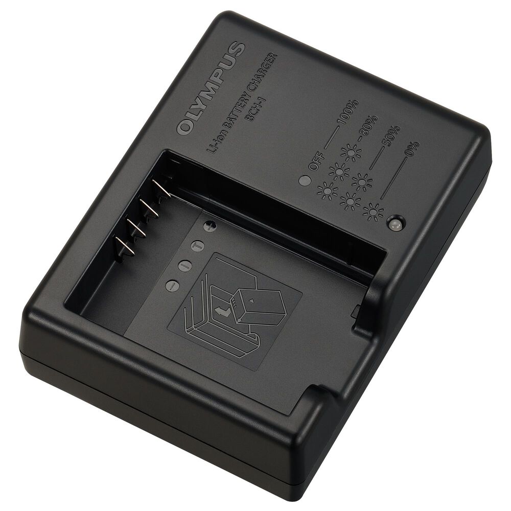 OM- System BCH-1 Battery Charger in Black, , large