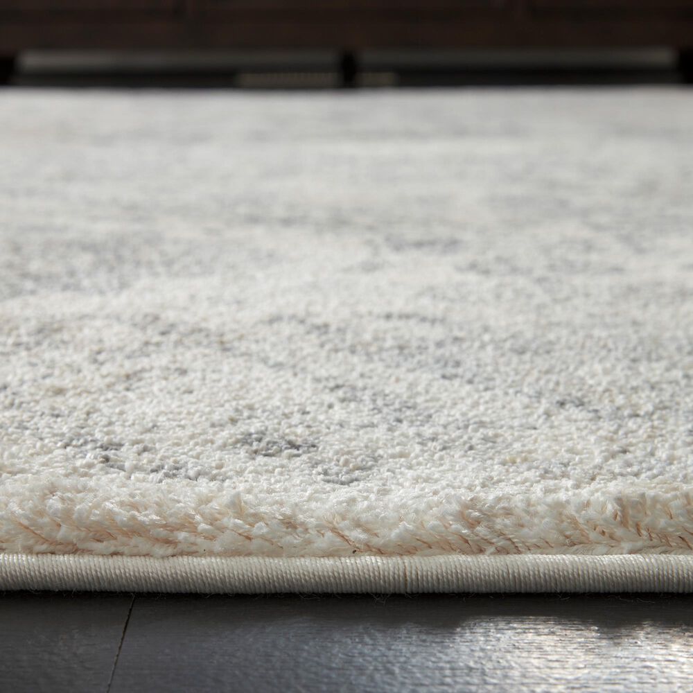 Ashley Precia 7&#39;10&quot; x 10&#39;6&quot; Gray and Cream Area Rug, , large