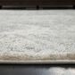 Ashley Precia 7"10" x 10"6" Gray and Cream Area Rug, , large