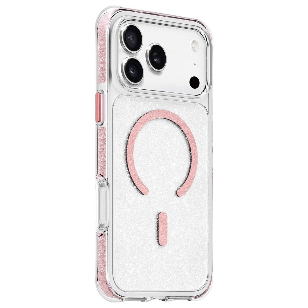 LAUT Aero Sparkle Case with MagSafe for iPhone 17 Pro Max in Crystal Silver, , large