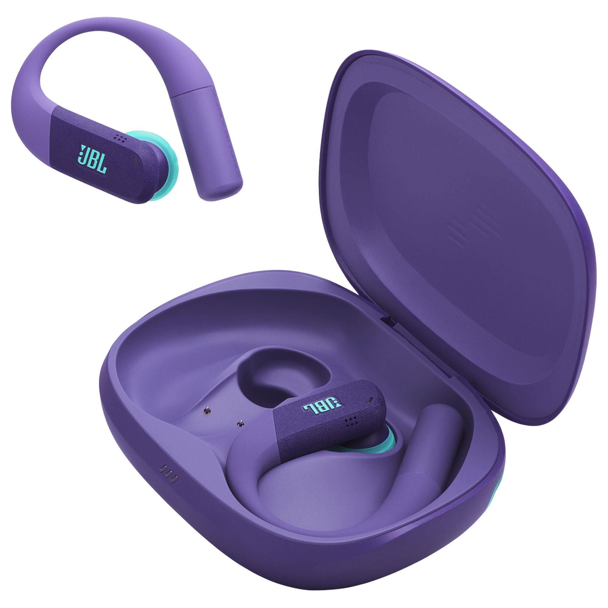 JBL Endurance Peak 4 True Wireless Earbuds in Purple