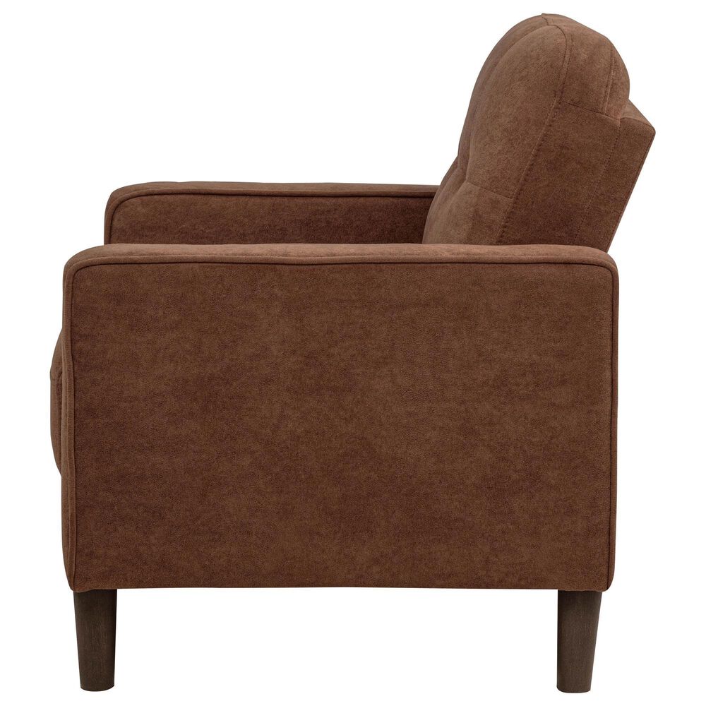 Coaster Bowen II Accent Arm Chair in Rust, , large