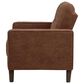 Coaster Bowen II Accent Arm Chair in Rust, , large