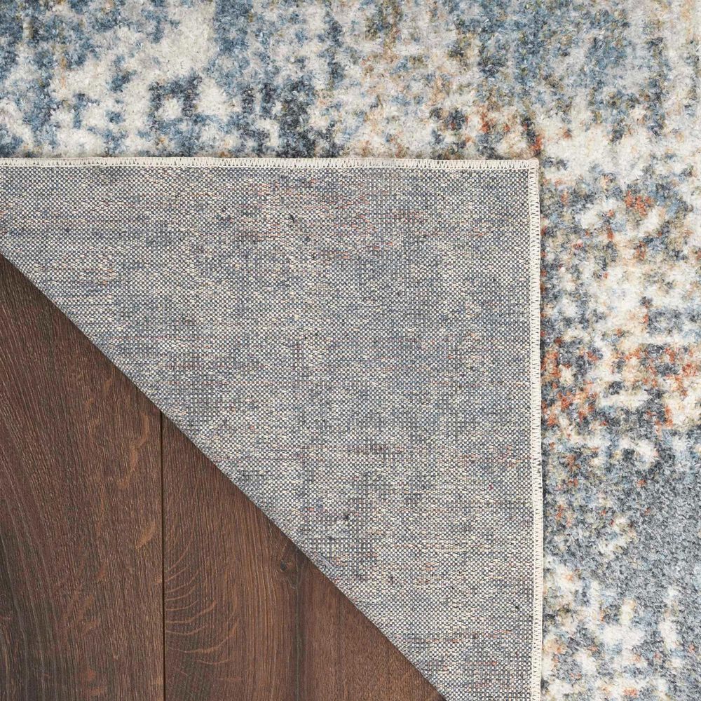 Nourison Astra Machine Washable Abstract 2&#39;2&quot; x 4&#39; Multicolor Area Rug, , large