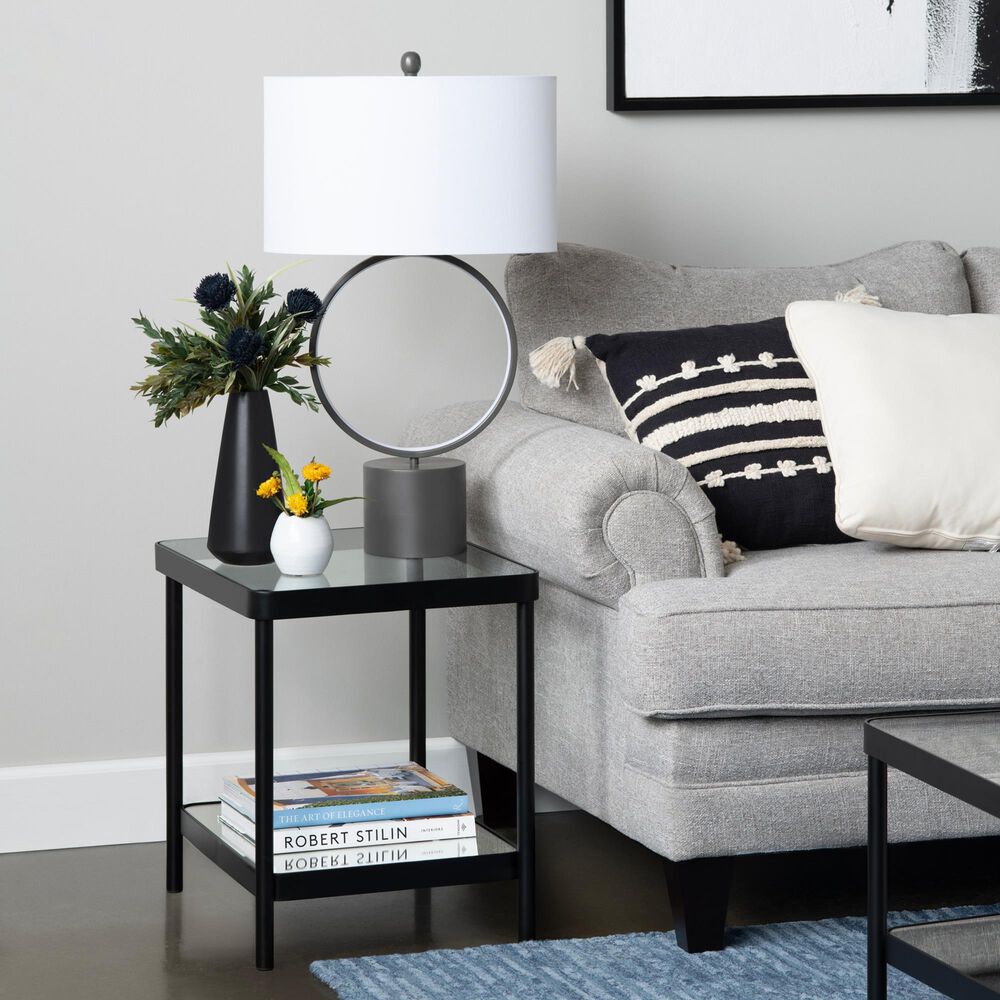 Crestview Collection Infinity Table Lamp in Grey, , large