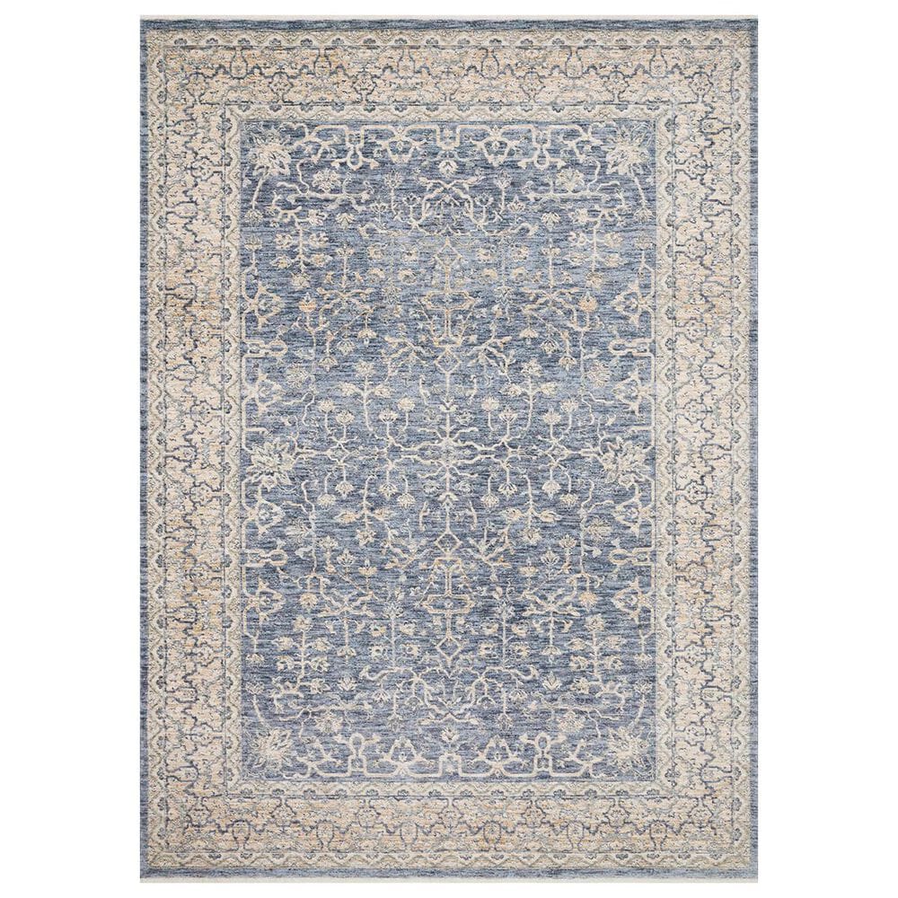 Loloi Pandora PAN-04 7"10" x 10"6" Dark Blue and Ivory Area Rug, , large