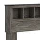 Ashley Frandern Twin Bookcase Panel Bed in Warm Gray, , large