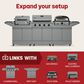 TYTUS Emberwood Portable Charcoal Grill in Gunmetal Gray, , large