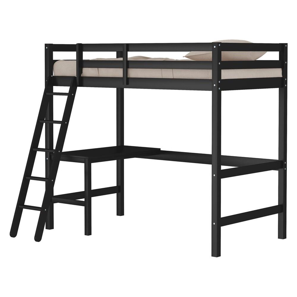 The Monday Company Twin Loft Bed W/Desk, , large