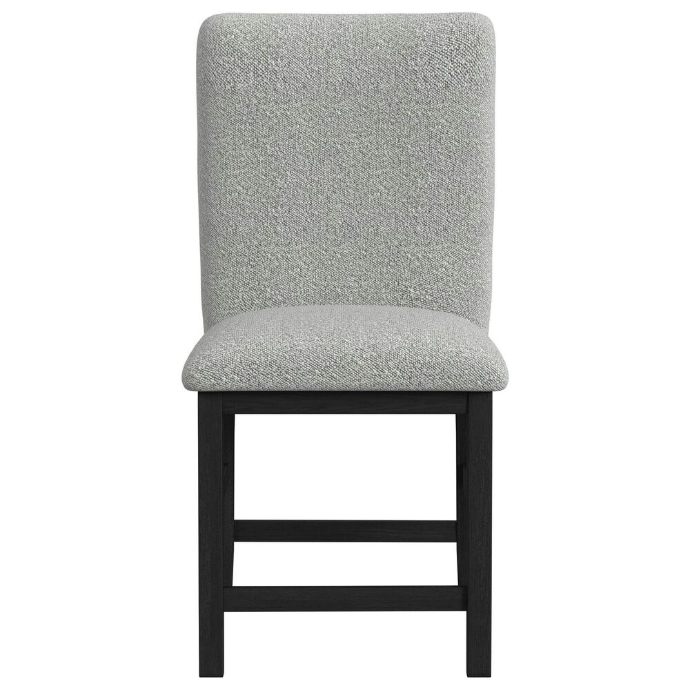 Mayberry Hill Contemporary Counter Stool in Gray Upholstery, , large