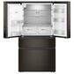 Whirlpool WRMF3736 29 Cu. Ft. French Door Refrigerator in Fingerprint-Resistant Black Stainless Steel, , large