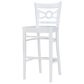 Linon Home Decor Teresa Bar Stool in White, , large