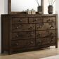 New Heritage Blue Ridge 9 Drawer Dresser in Rustic Gray, , large