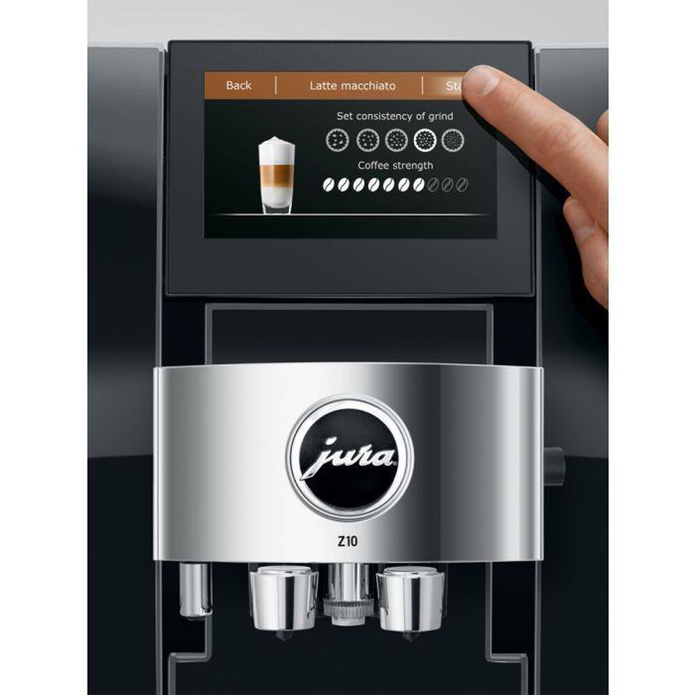 Jura Z10 Automatic Coffee Machine in Diamond Black, , large