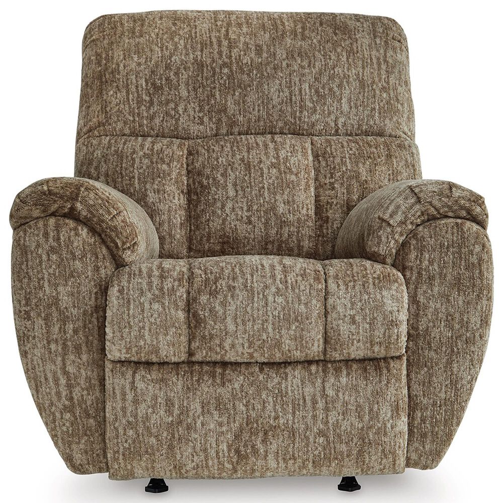 Ashley Stayfish Manual Rocker Recliner in Taupe, , large