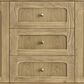 James Martin Vanities Laurent 72" Double Bathroom Vanity in Light Natural Oak with 3 cm Eternal Jasmine Pearl Quartz Top and Rectangular Sinks, , large