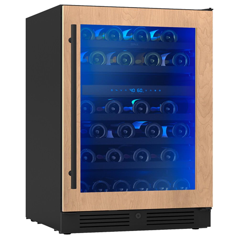 Zephyr 5.2 Cu. Ft. Dual Zone Wine Cooler in Panel Ready, , large
