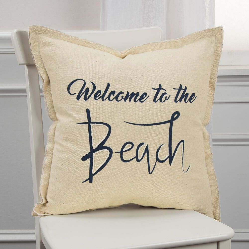 Rizzy Home Sentiment 20" Poly Filled Pillow in Natural, , large
