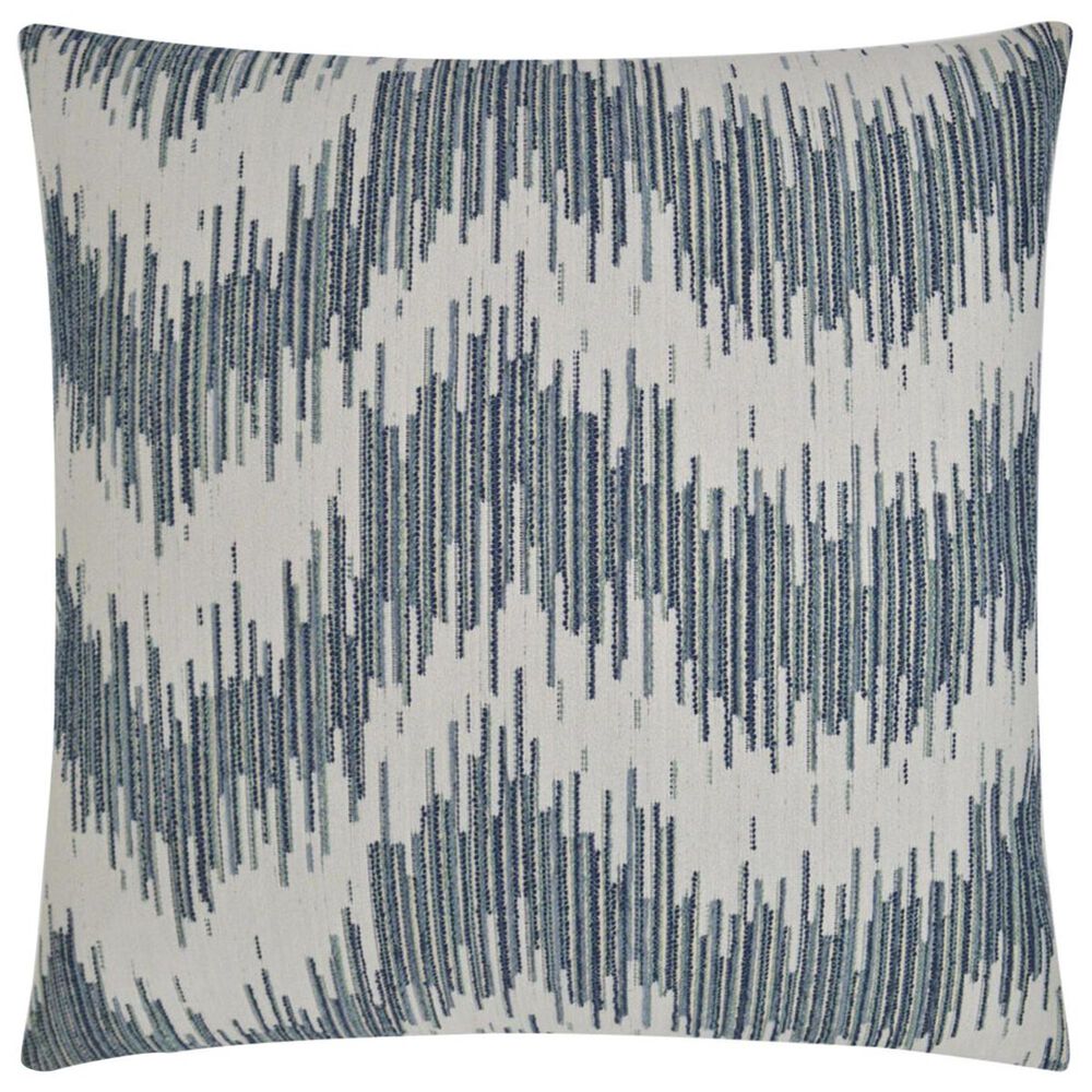 D.V.Kap Inc 24" Feather Down Decorative Throw Pillow in Vittorio-Azure, , large