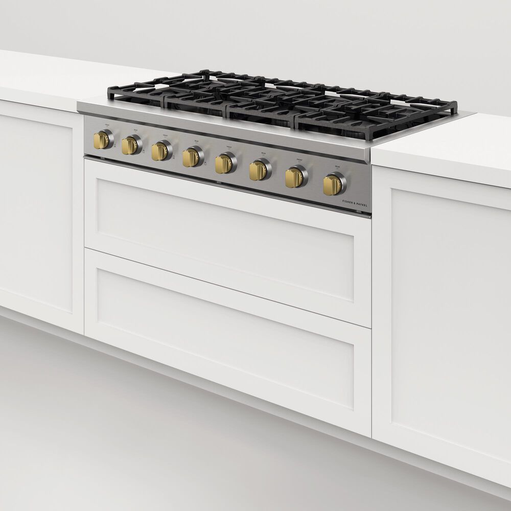 Fisher &amp; Paykel Dial Kit for 36&quot; Professional Gas Rangetop in Brass &#40;Set of 6&#41;, , large