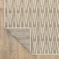 ROW by Oriental Weavers Zarina ZAR03 Beige and Ivory 6"7" x 9"2" Indoor/Outdoor Area Rug, , large