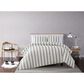 Pem America Truly Soft Millennial 2-Piece Twin XL Quilt Set in Ivory and Black, , large
