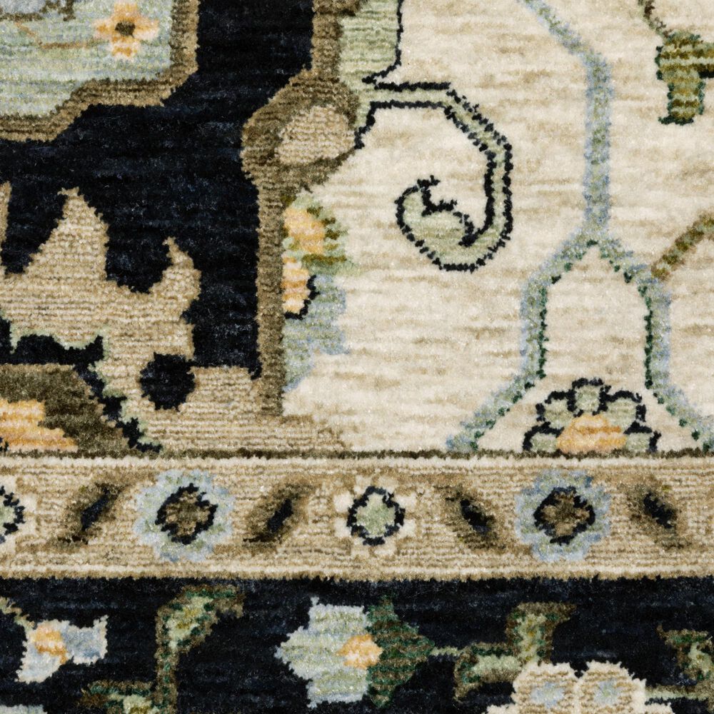 Oriental Weavers Westwood WES02 Black 2' x 3' Area Rug, , large