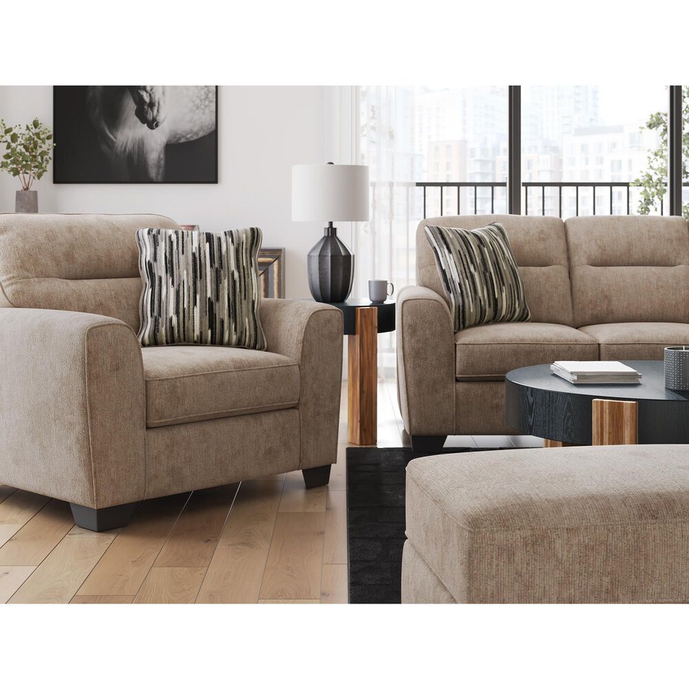Ashley Olten Stationary Sofa in Mocha, , large