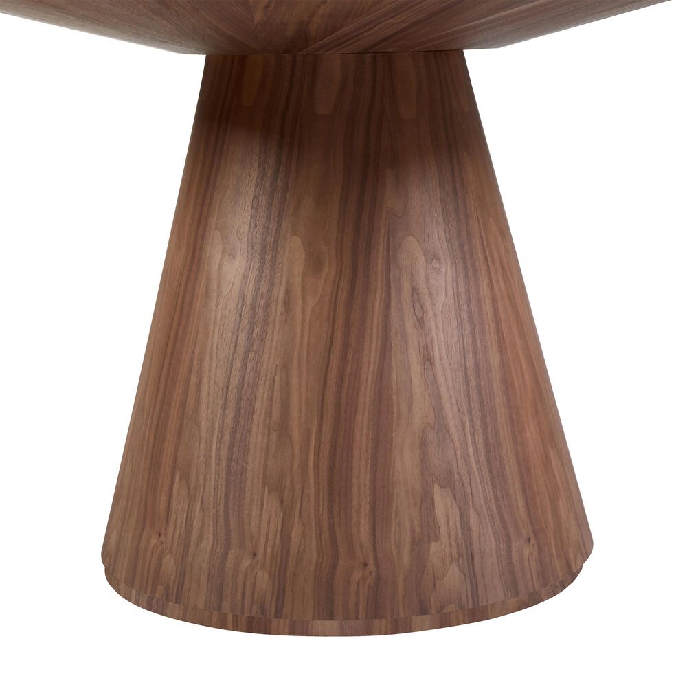 Moe&#39;s Home Collection Otago Round Dining Table in Brown - Table Only, , large