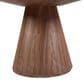 Moe"s Home Collection Otago Round Dining Table in Brown - Table Only, , large