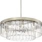 Golden Lighting Ciara 9-Light Chandelier in White Gold, , large