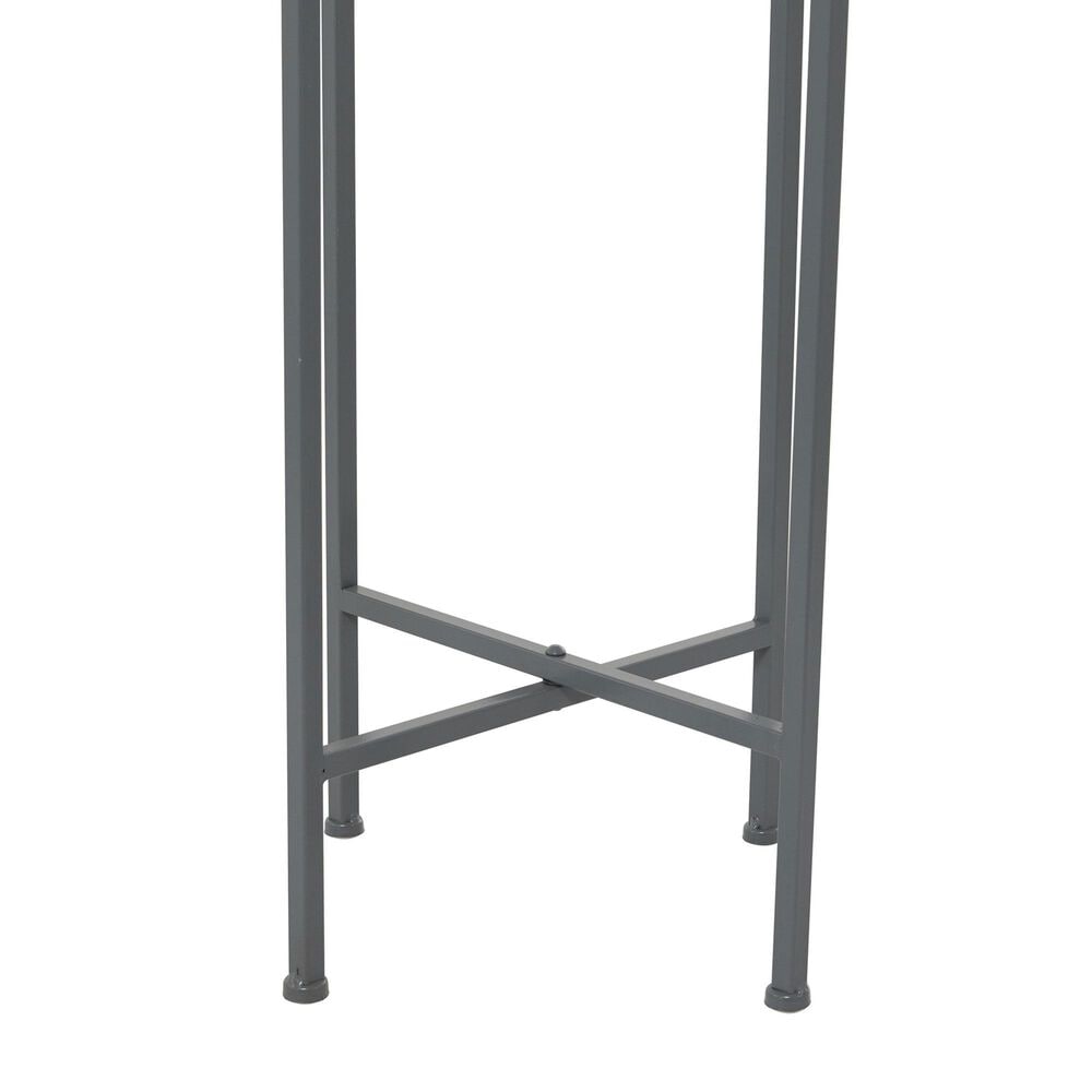 Maple and Jade 42&quot; Dome Planter with Removable Stand in Gray, , large