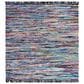 Safavieh Montauk 6" Square Black and Pink Area Rug, , large