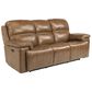 Flexsteel Fenwick Power Sofa with Headrest in Light Brown, , large