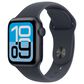 Apple Watch SE 3 (GPS) 40mm Aluminum Case with Sport Band - M/L in Midnight and 2-Year AppleCare+, , large