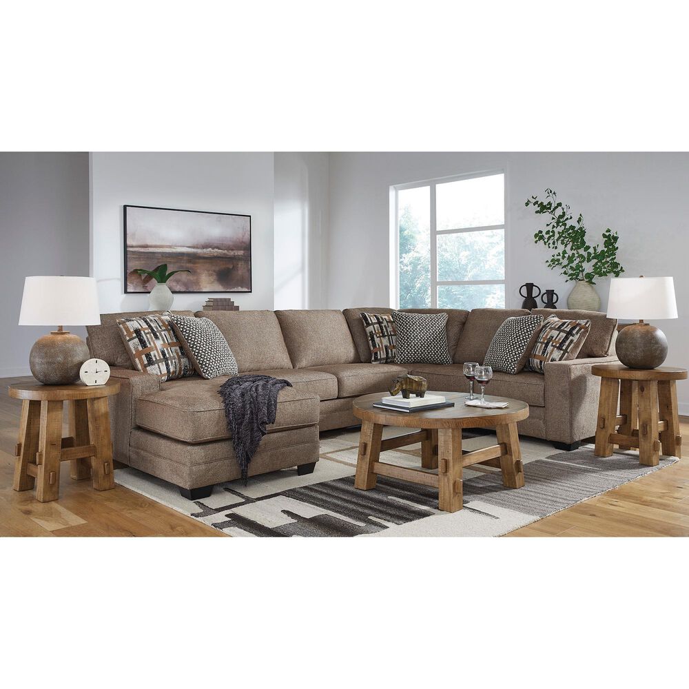 Ashley Cannonbrook 3-Piece Sectional in Cannonbrook Nutmeg, , large