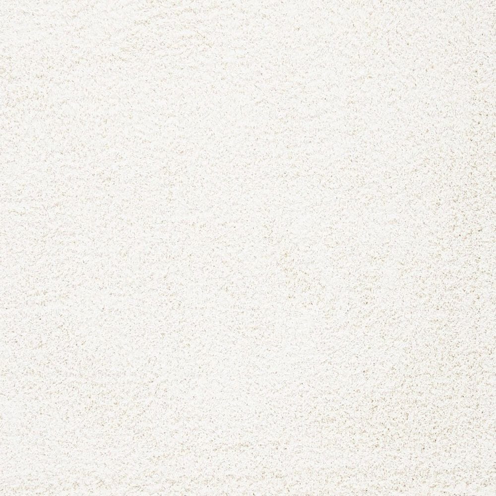 Safavieh Venus Shag 5&#39;3&quot; Square Ivory Area Rug, , large