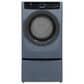 Electrolux 400 Series 4.5 Cu. Ft. Front Load Washer and 8 Cu. Ft. Gas Dryer Laundry Pair with Two Pedestal Storage Drawers in Denim Blue, , large