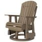 Ashley Hyland Wave Swivel Glider Chair in Driftwood, , large