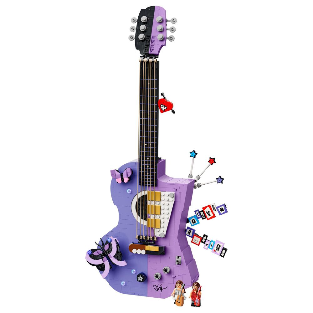 LEGO Editions Olivia Rodrigo's Dual Guitar Building Set, , large