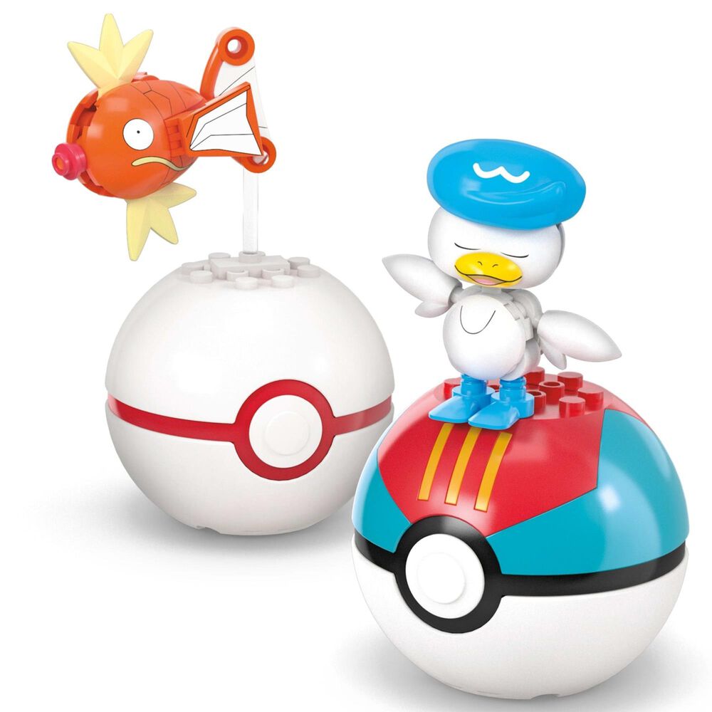 Mattel Pokemon Mega Water-Type Trainer Team Building Set in Multicolor, , large