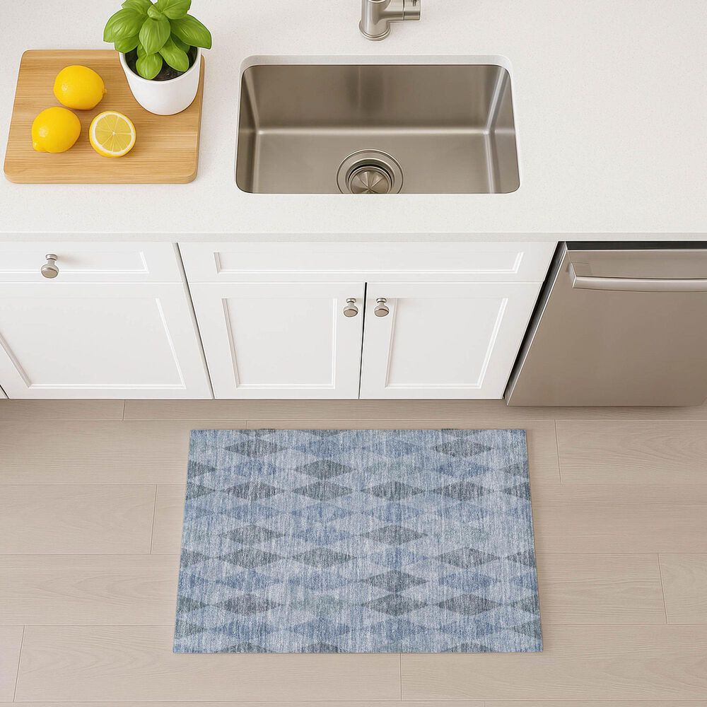 Dalyn Rug Company The Reserve TR2 Denim 2&#39;6&quot; x 3&#39;10&quot; Indoor/Outdoor Area Rug, , large